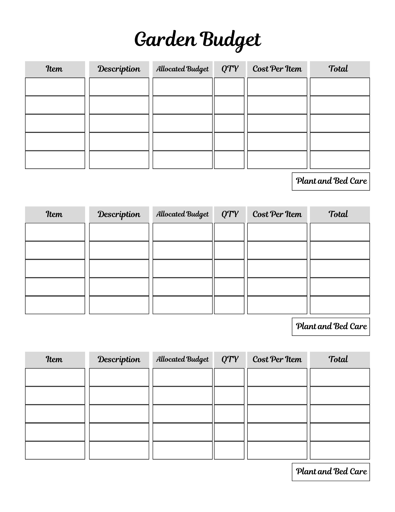 Ultimate Garden Planner