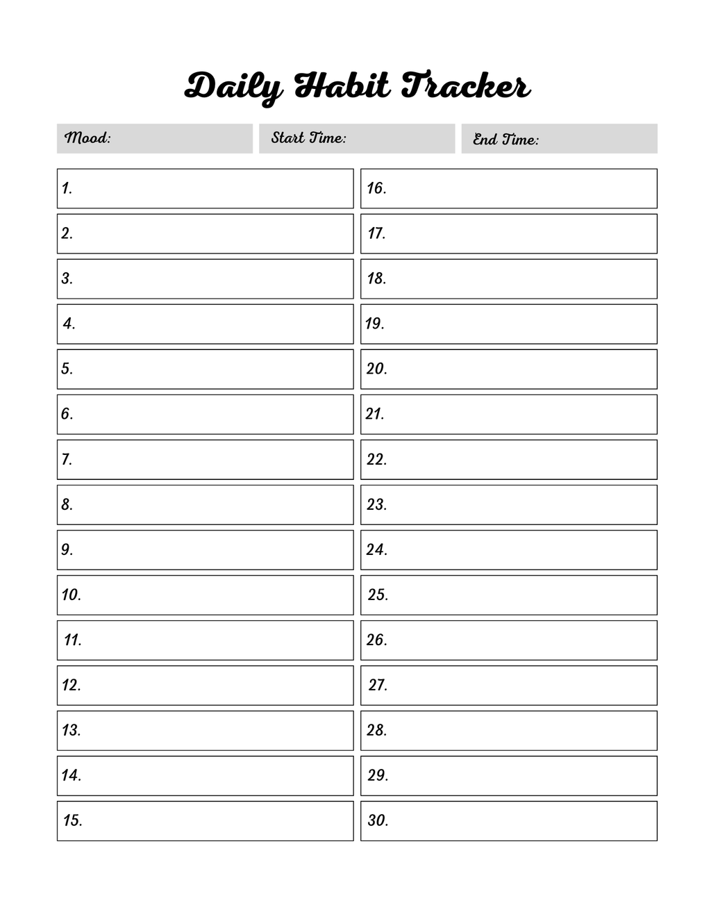 Stress Processing Journal