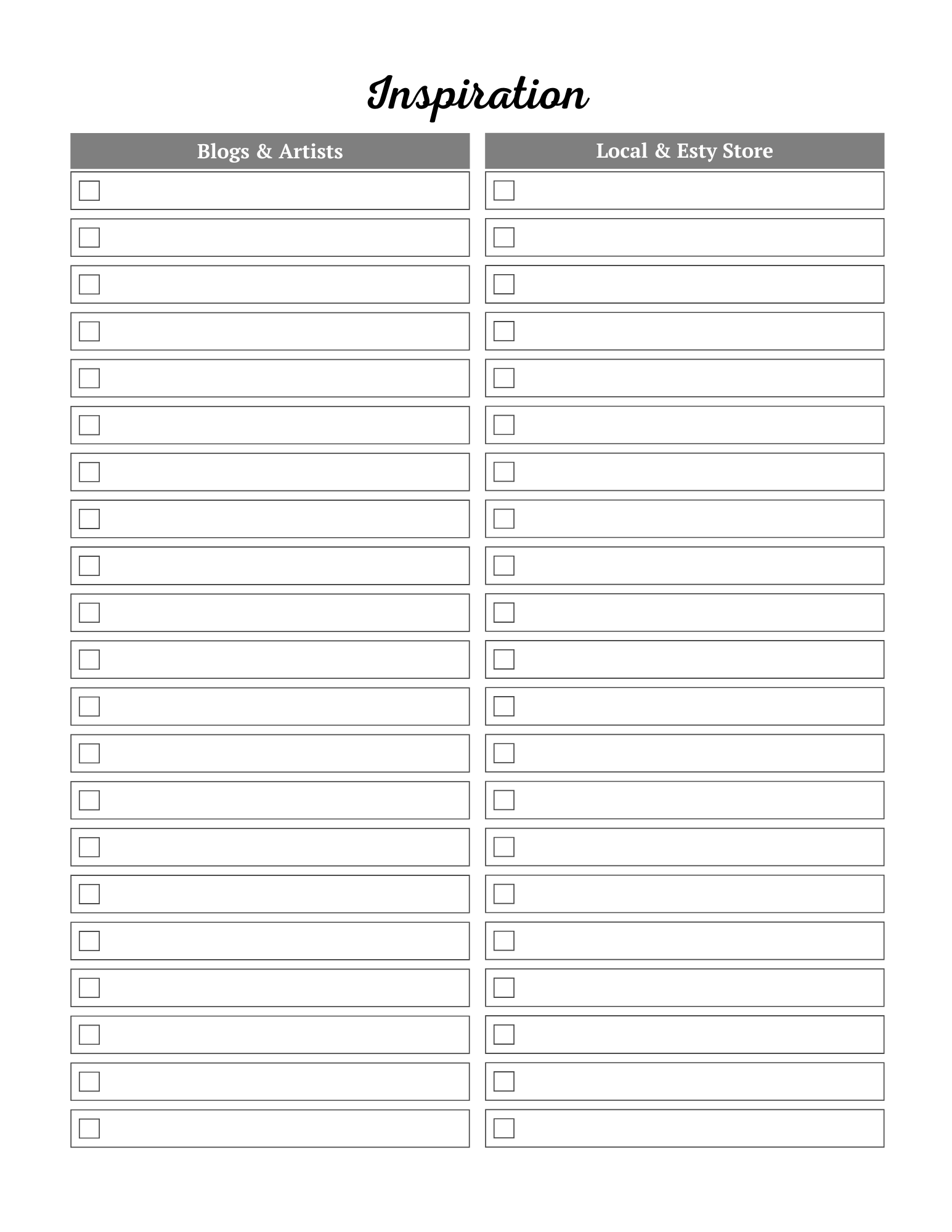 Craft Business Planner