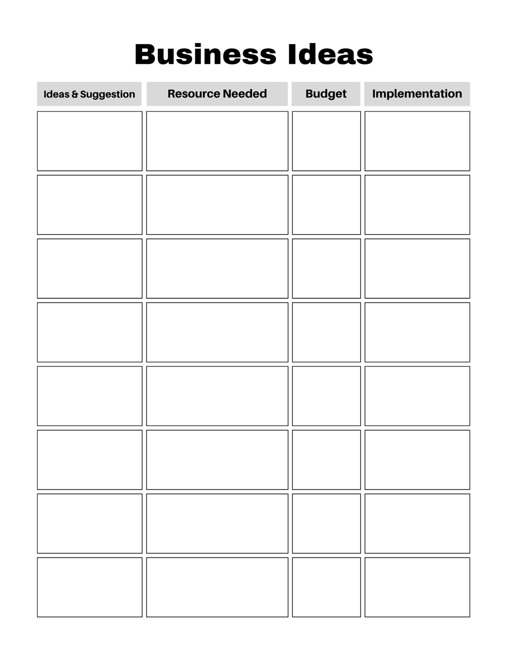 Craft Business Planner