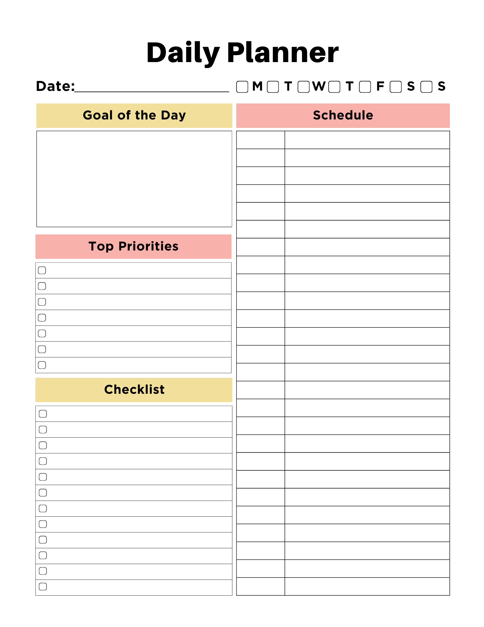 Student Success Organizer