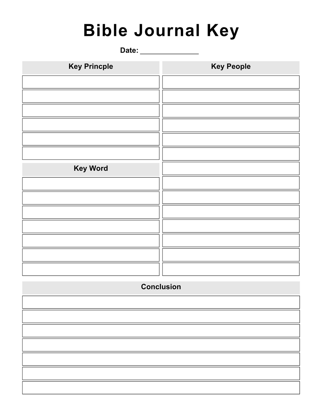 Daily Devotional Planner