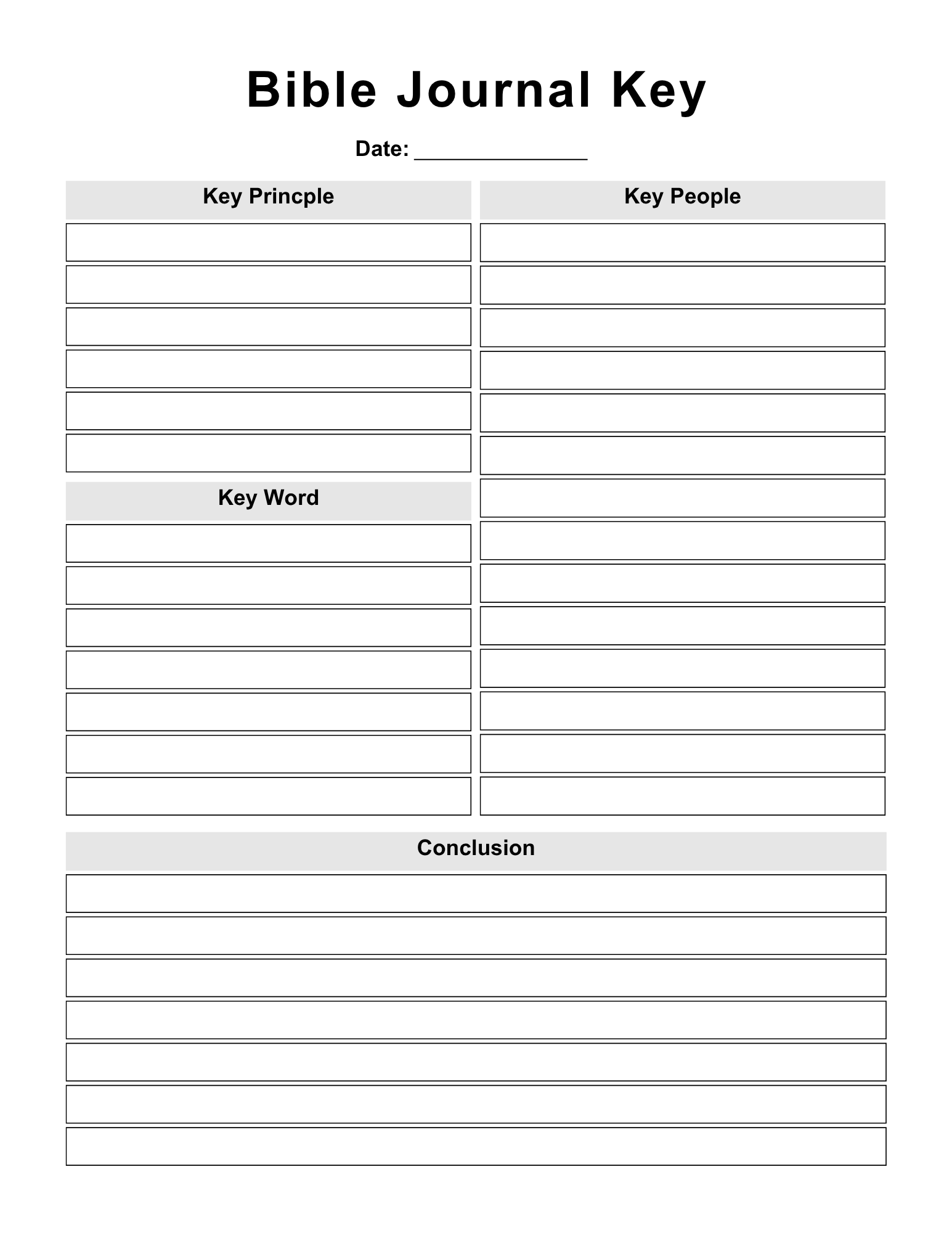 Daily Devotional Planner