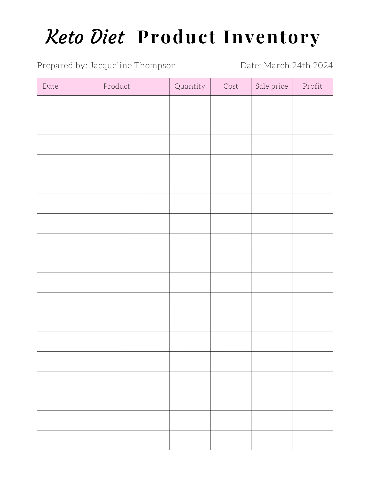 Keto Diet Essentials