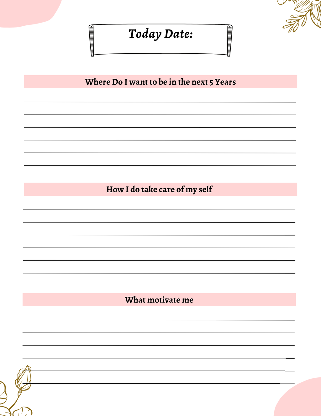 Bliss Gratitude Journal