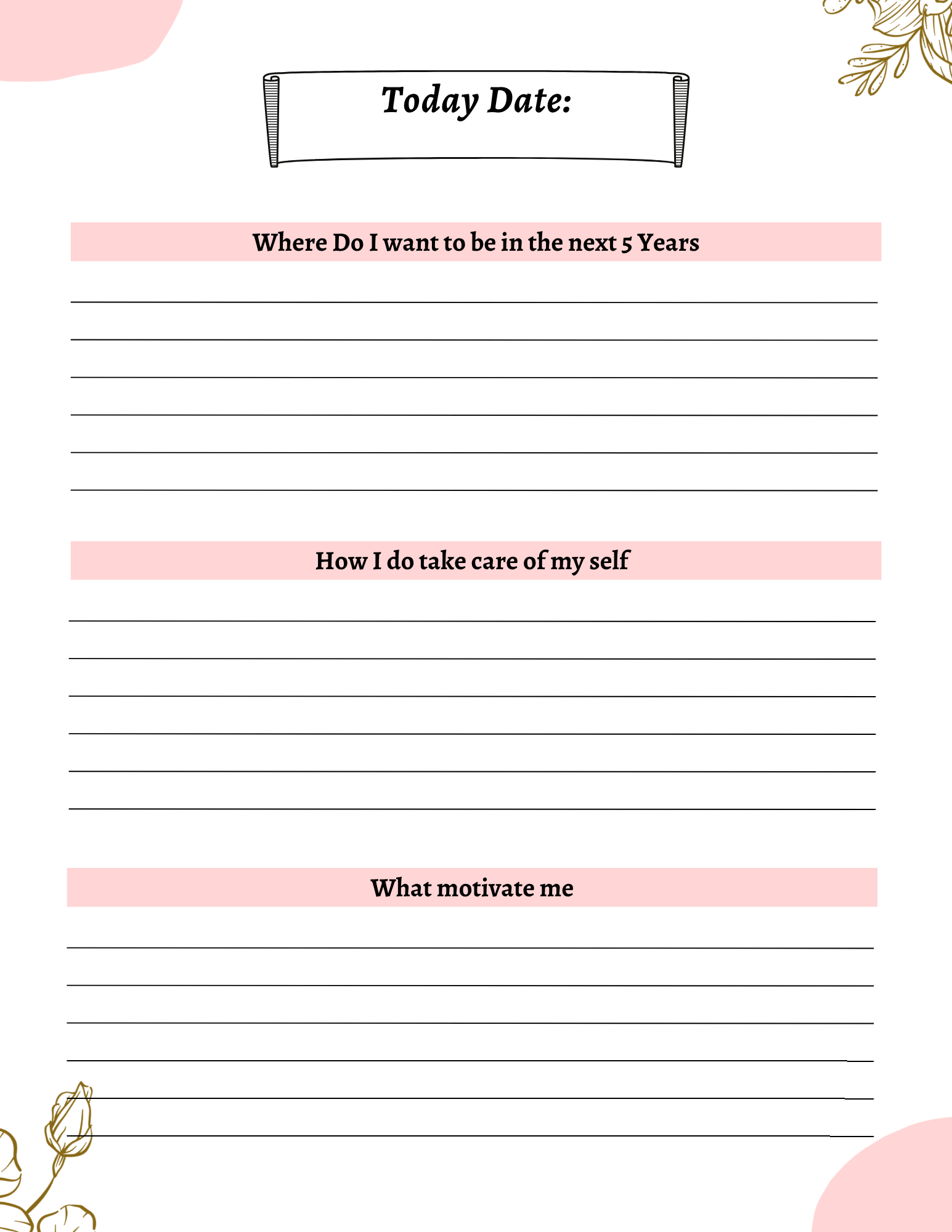 Bliss Gratitude Journal