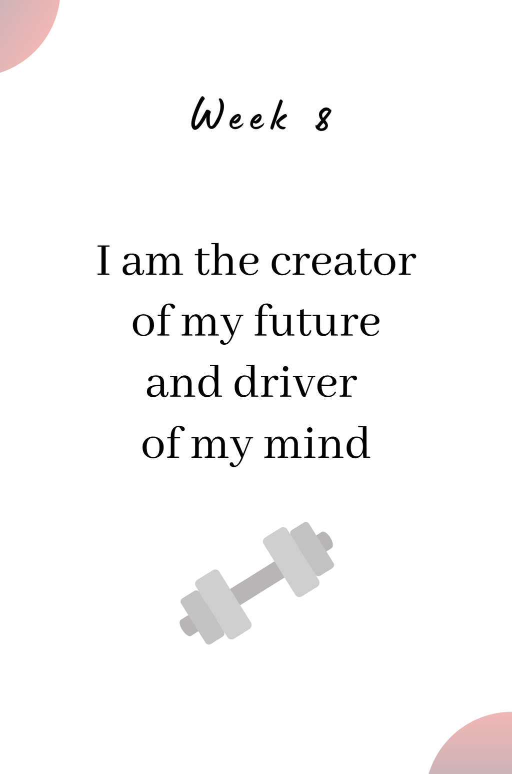 Transform 12 Weight Loss Planner