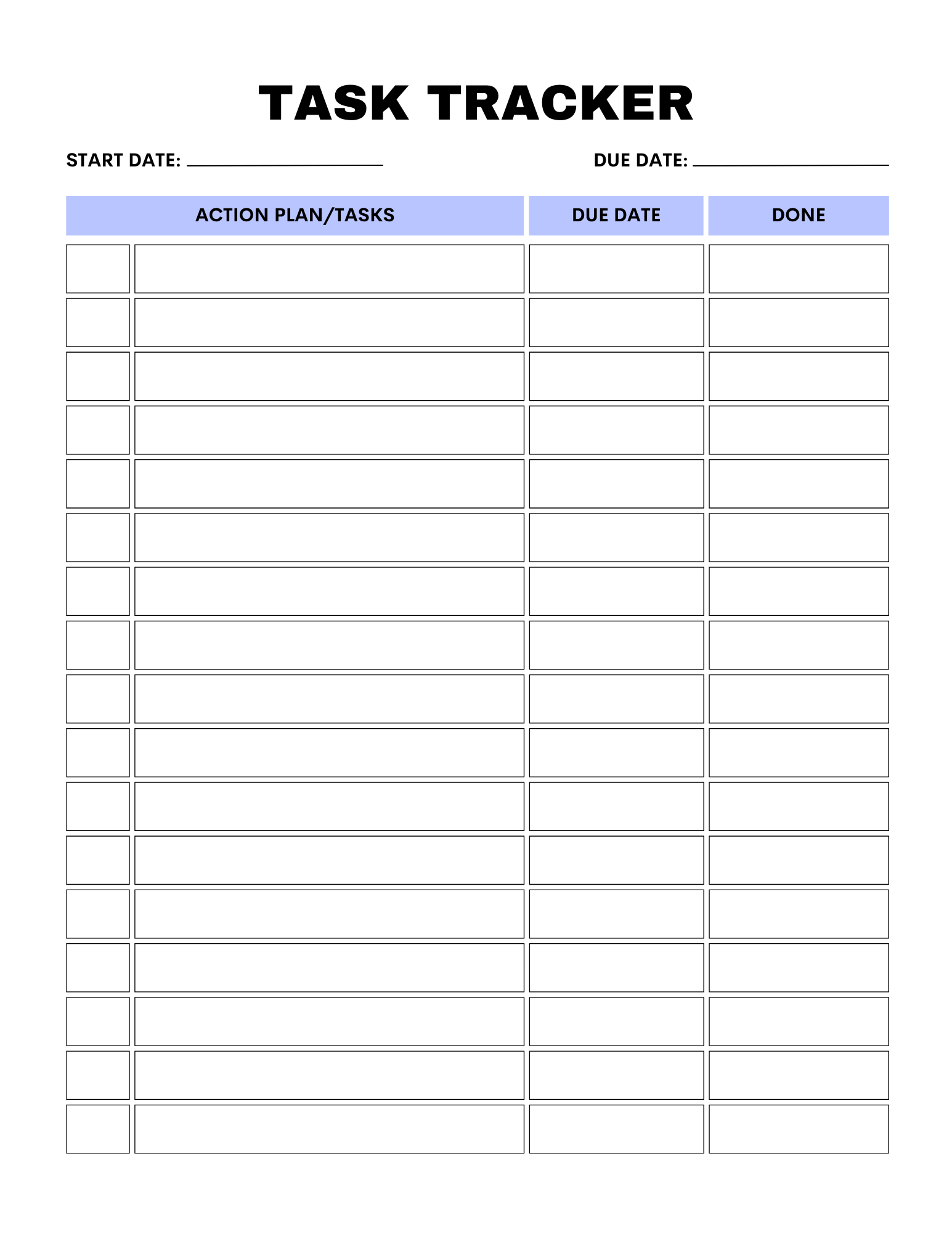 Work From Home Planner