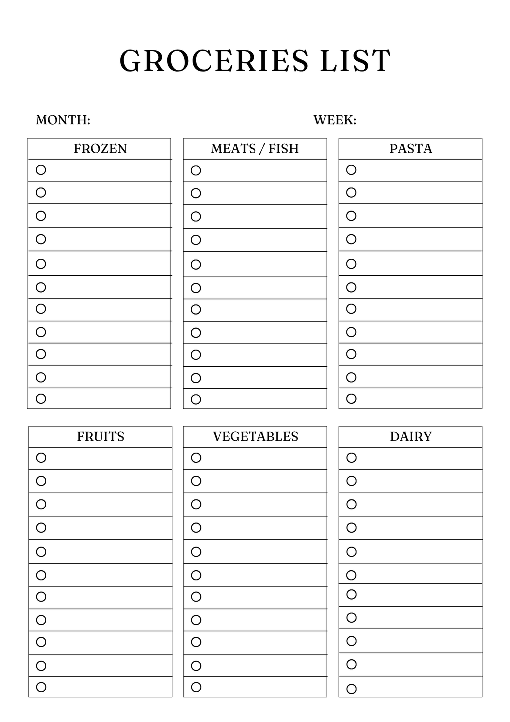 Ultimate Fitness Planner