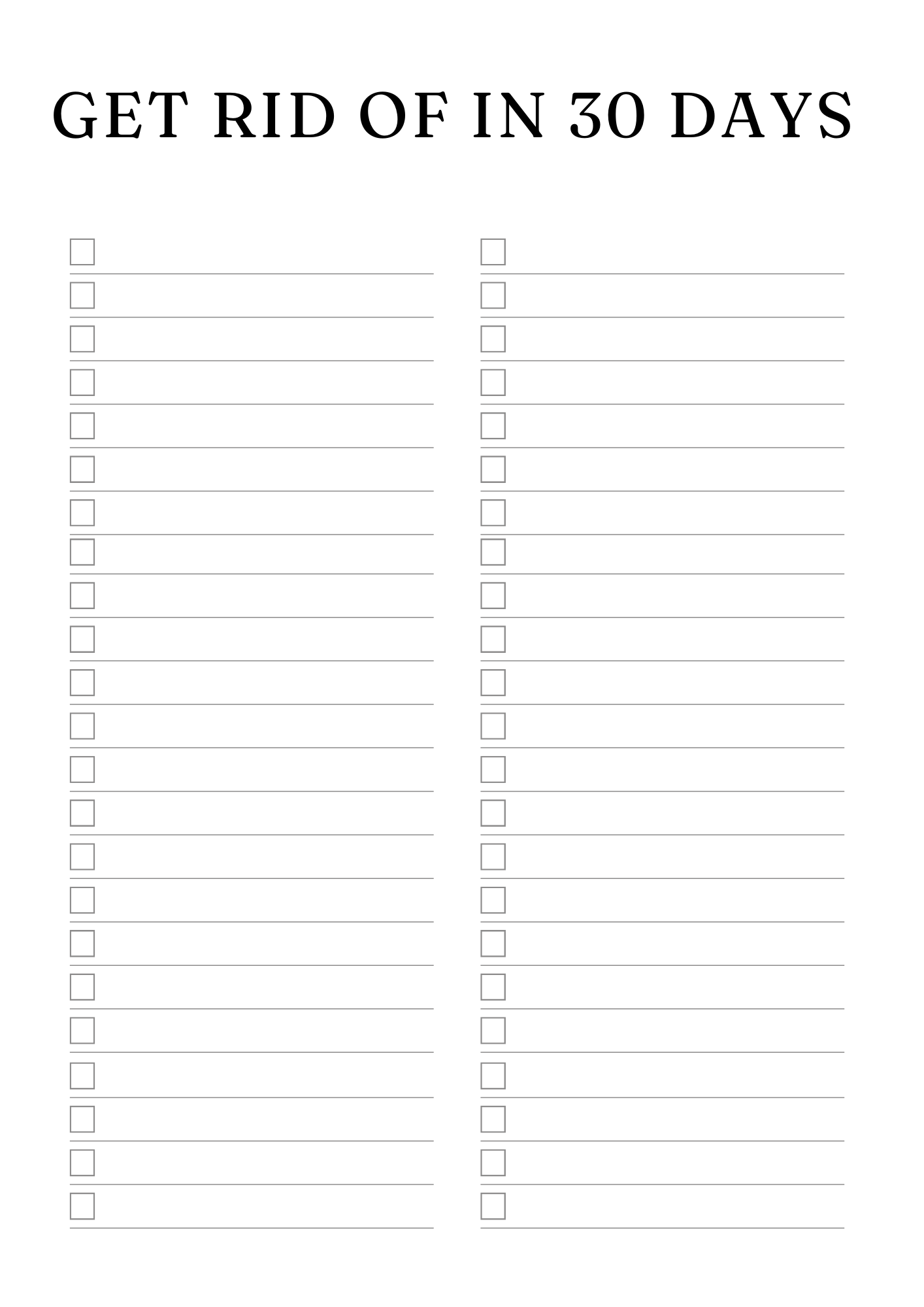 Ultimate Decluttering & Cleaning Planner