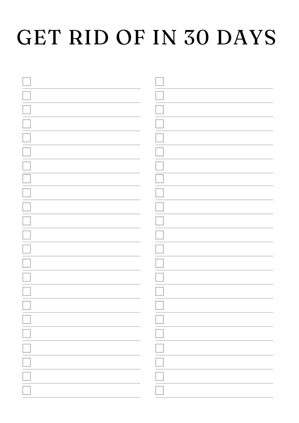 Ultimate Decluttering & Cleaning Planner