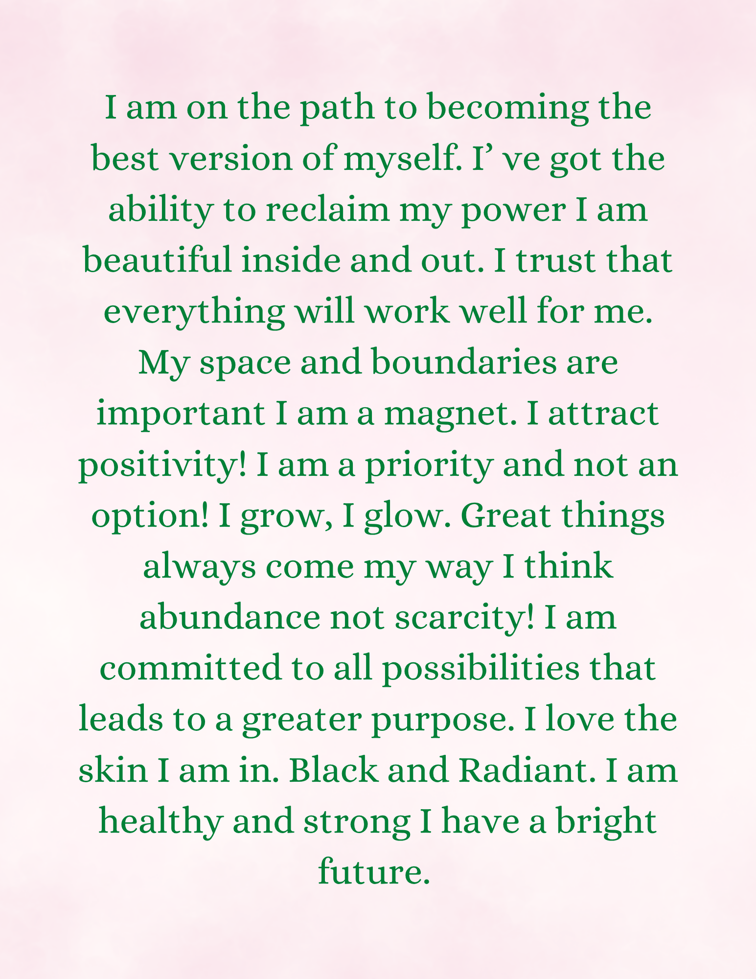 1000 Positive Affirmation for Women