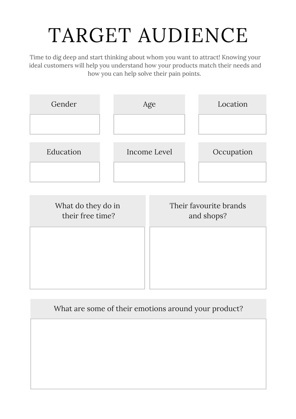 Handmade Business Planner