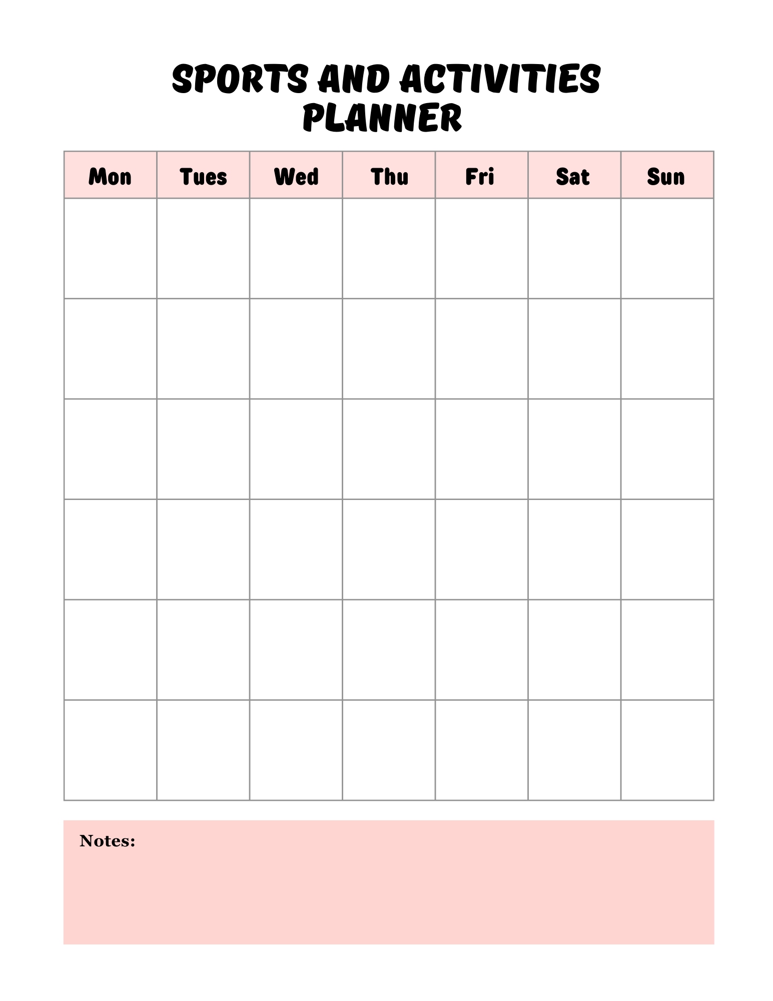 Back -to-school Planner