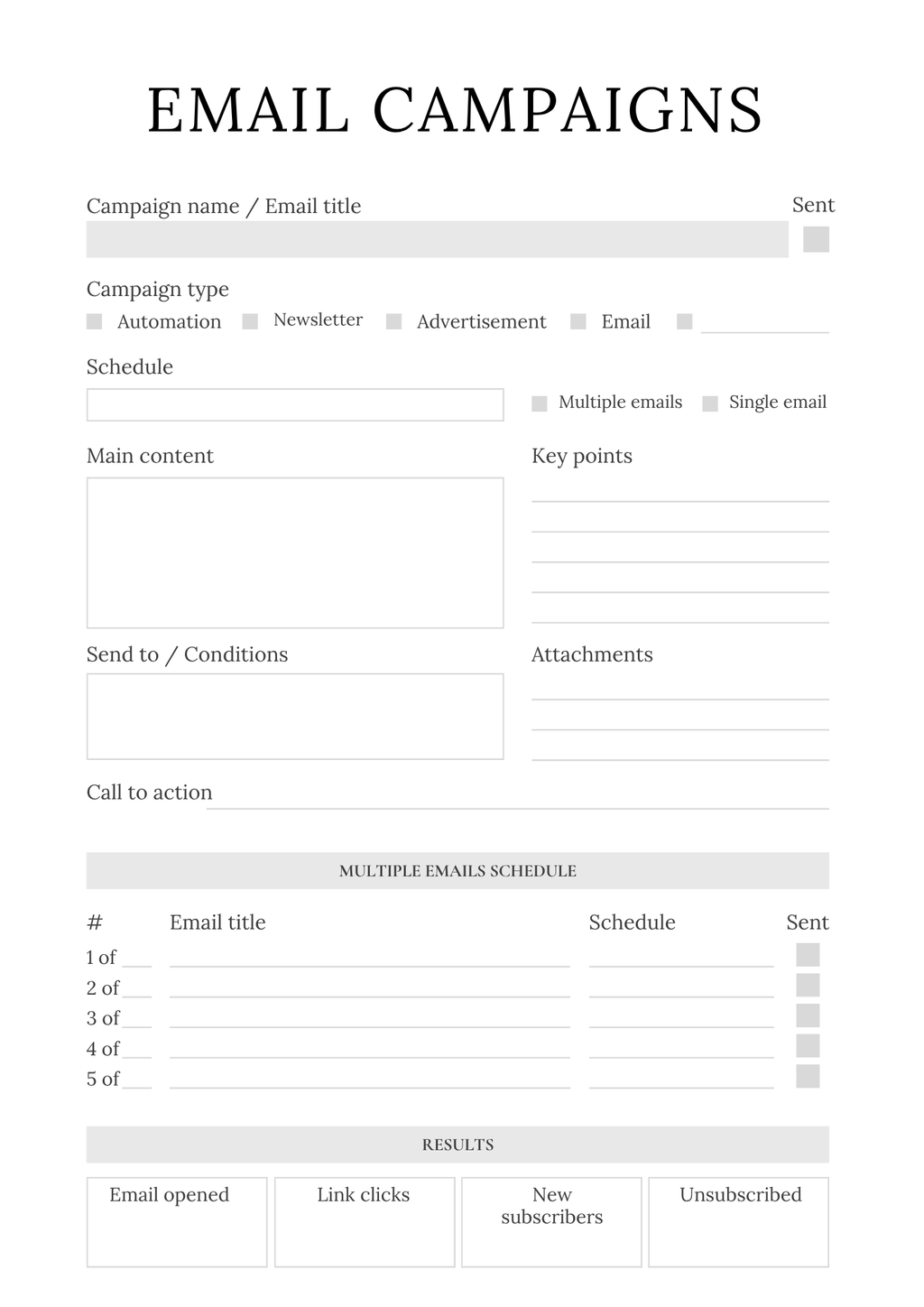 Digital Product Planner