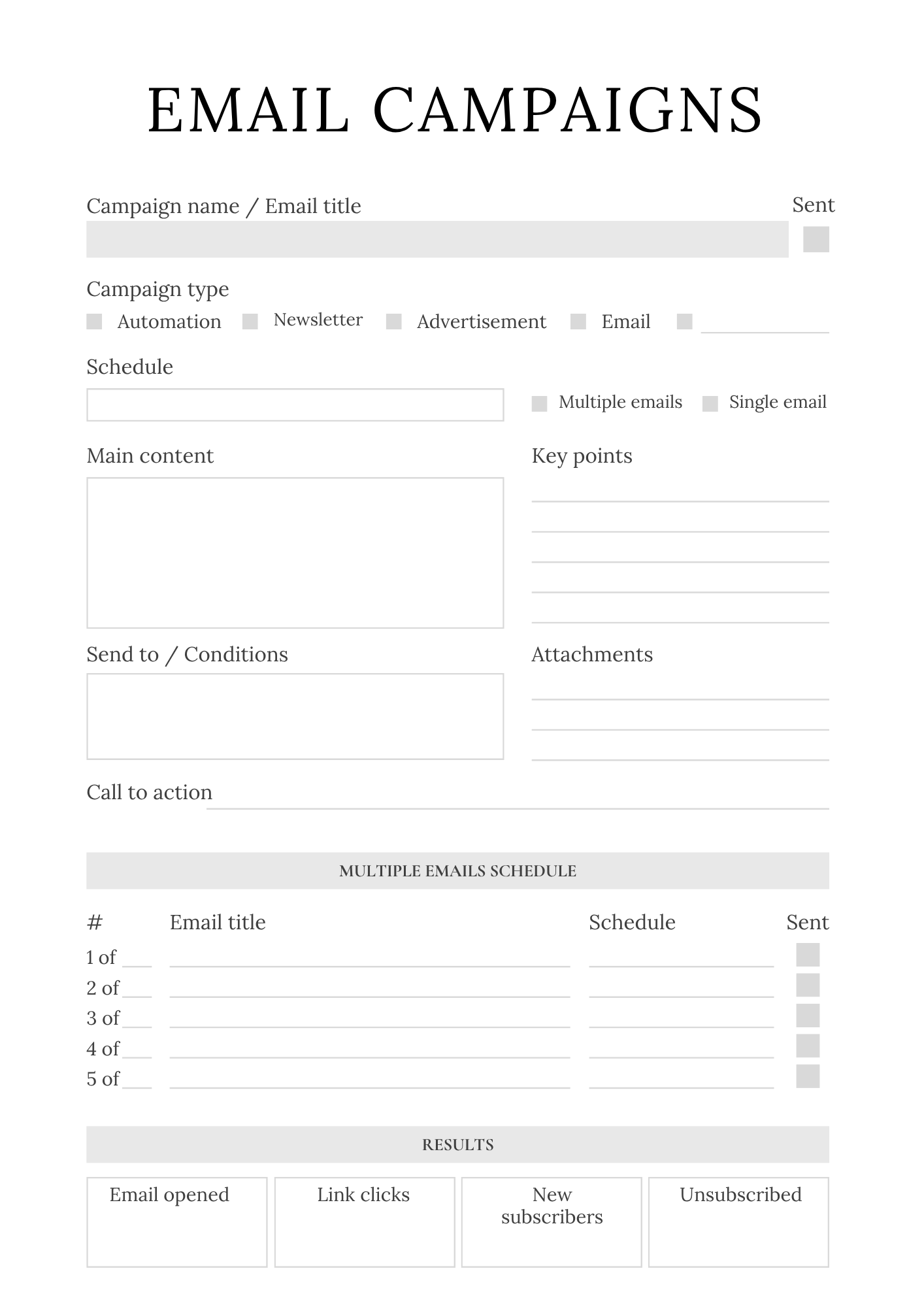Digital Product Planner