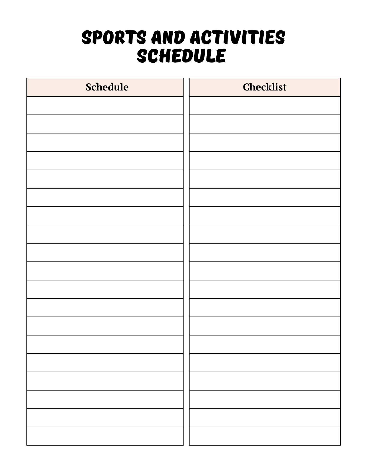 Back -to-school Planner