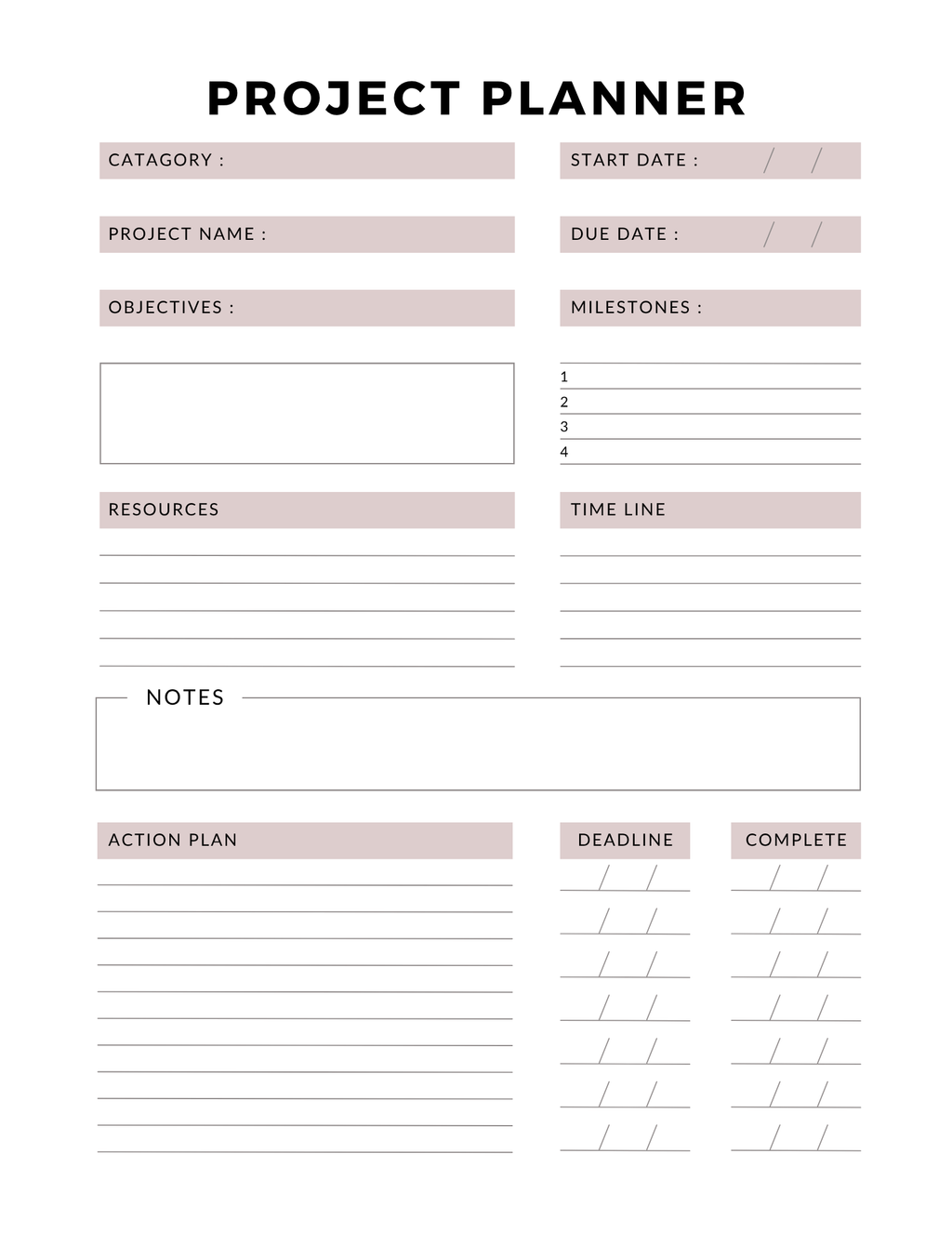 Home Maintenance Planner