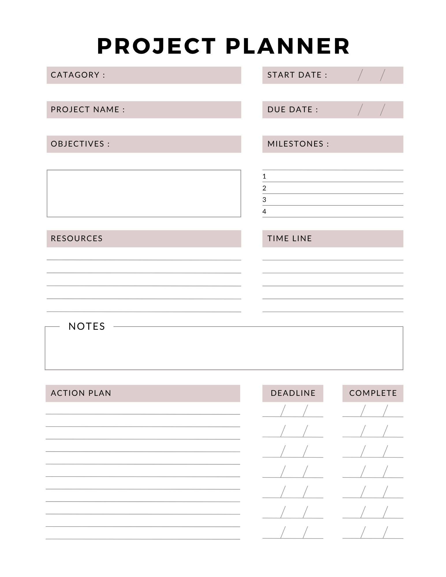 Home Maintenance Planner