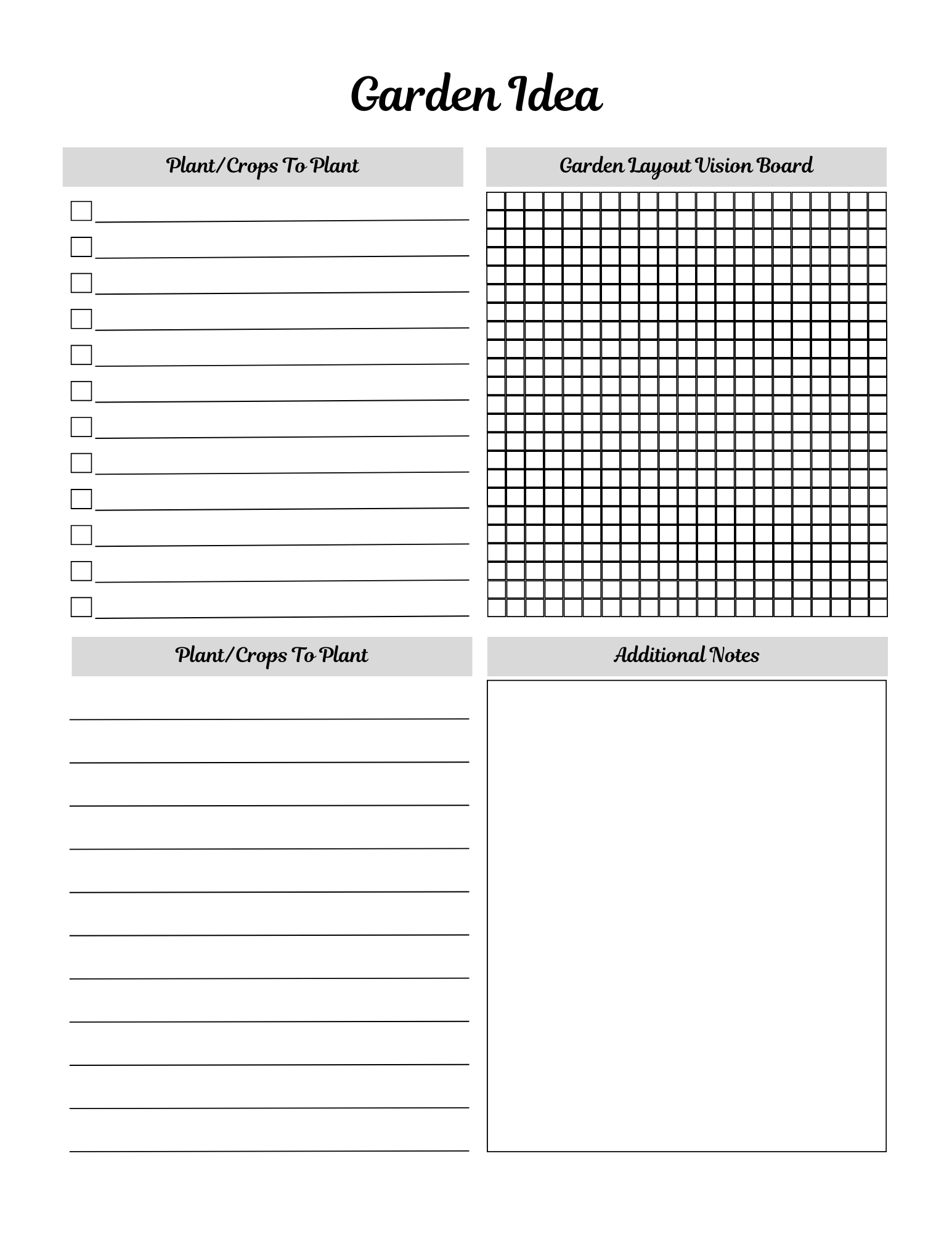 Ultimate Garden Planner