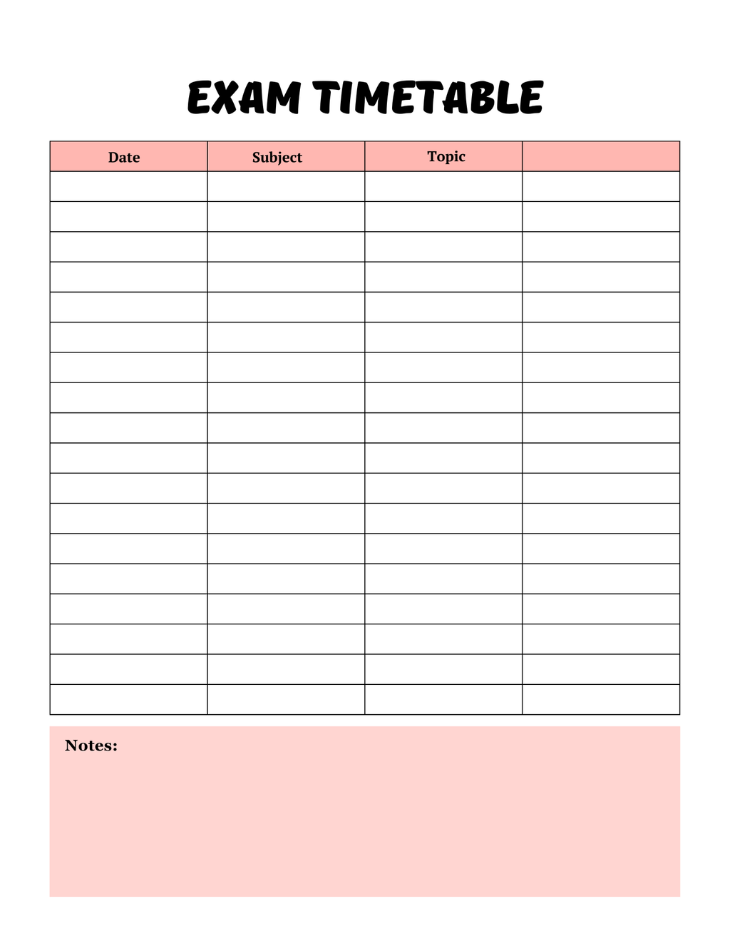 Back -to-school Planner