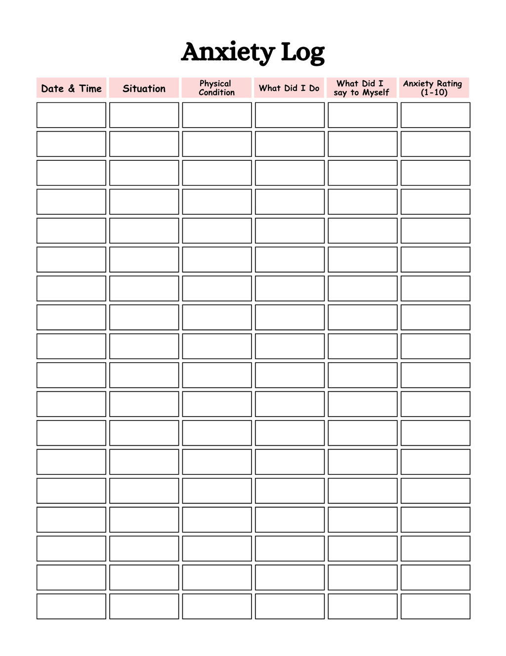 Mental Health Planner 56 Colorful