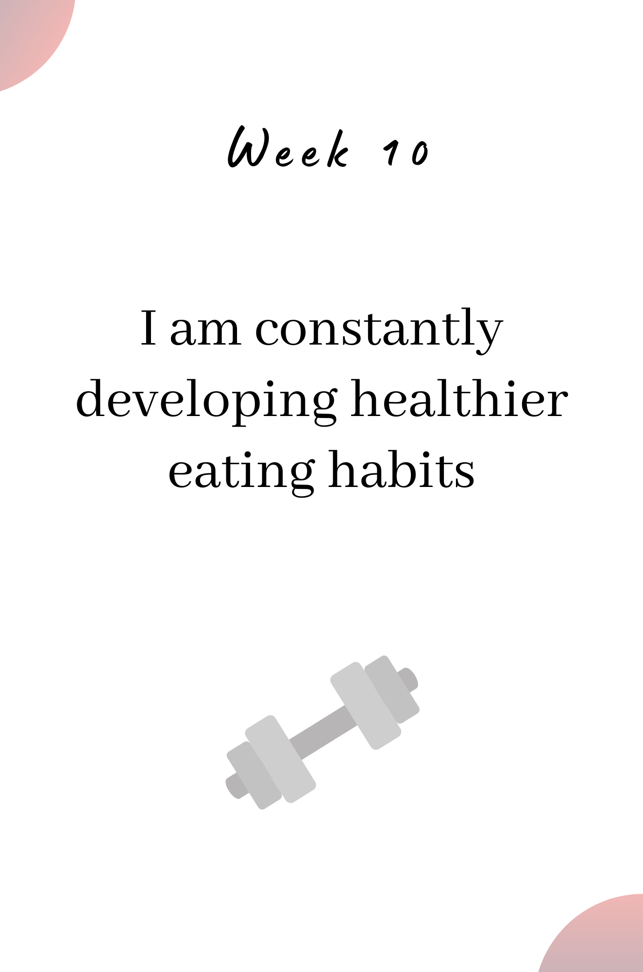 Transform 12 Weight Loss Planner