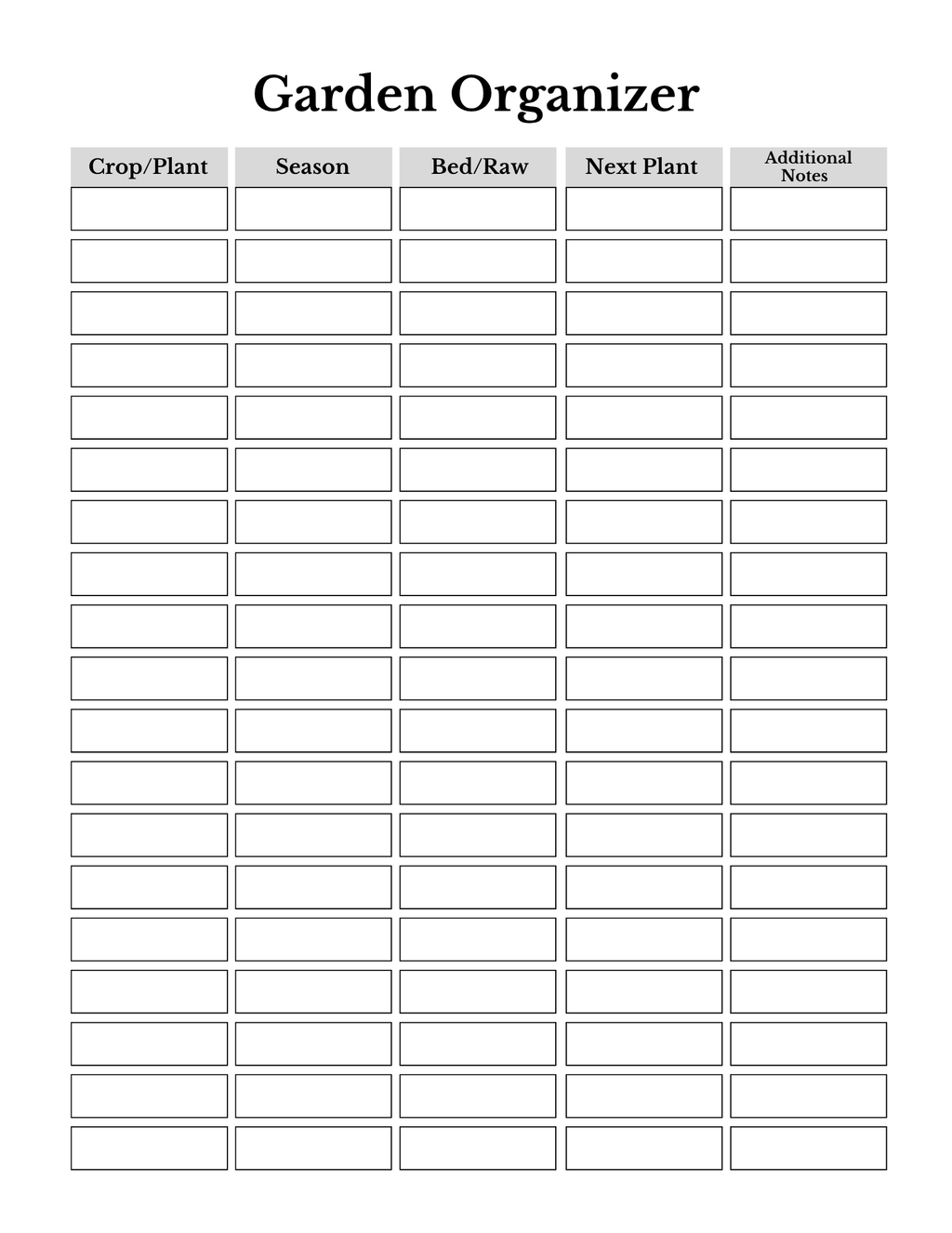 Complete Household Planner