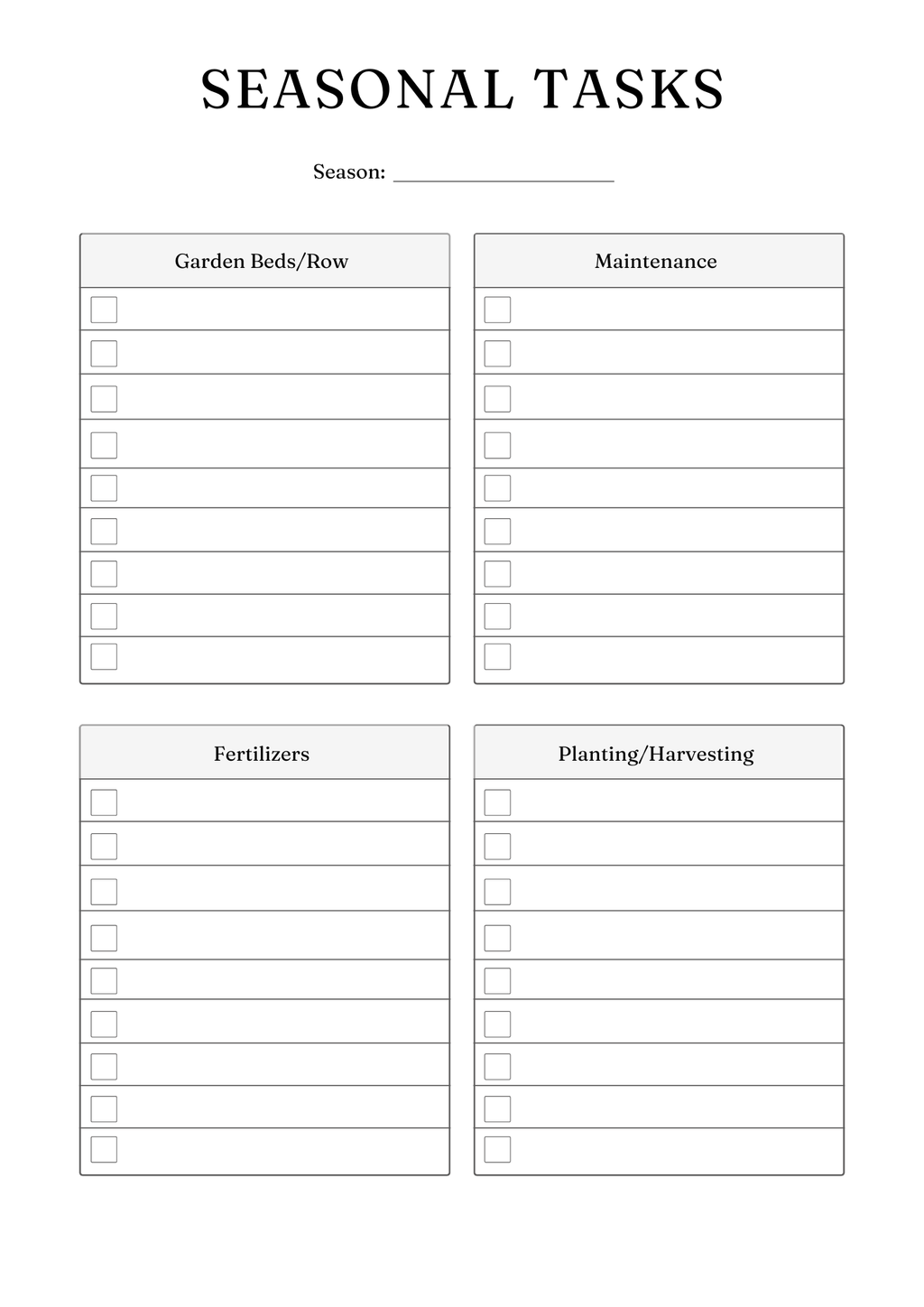 Ultimate Garden Planner