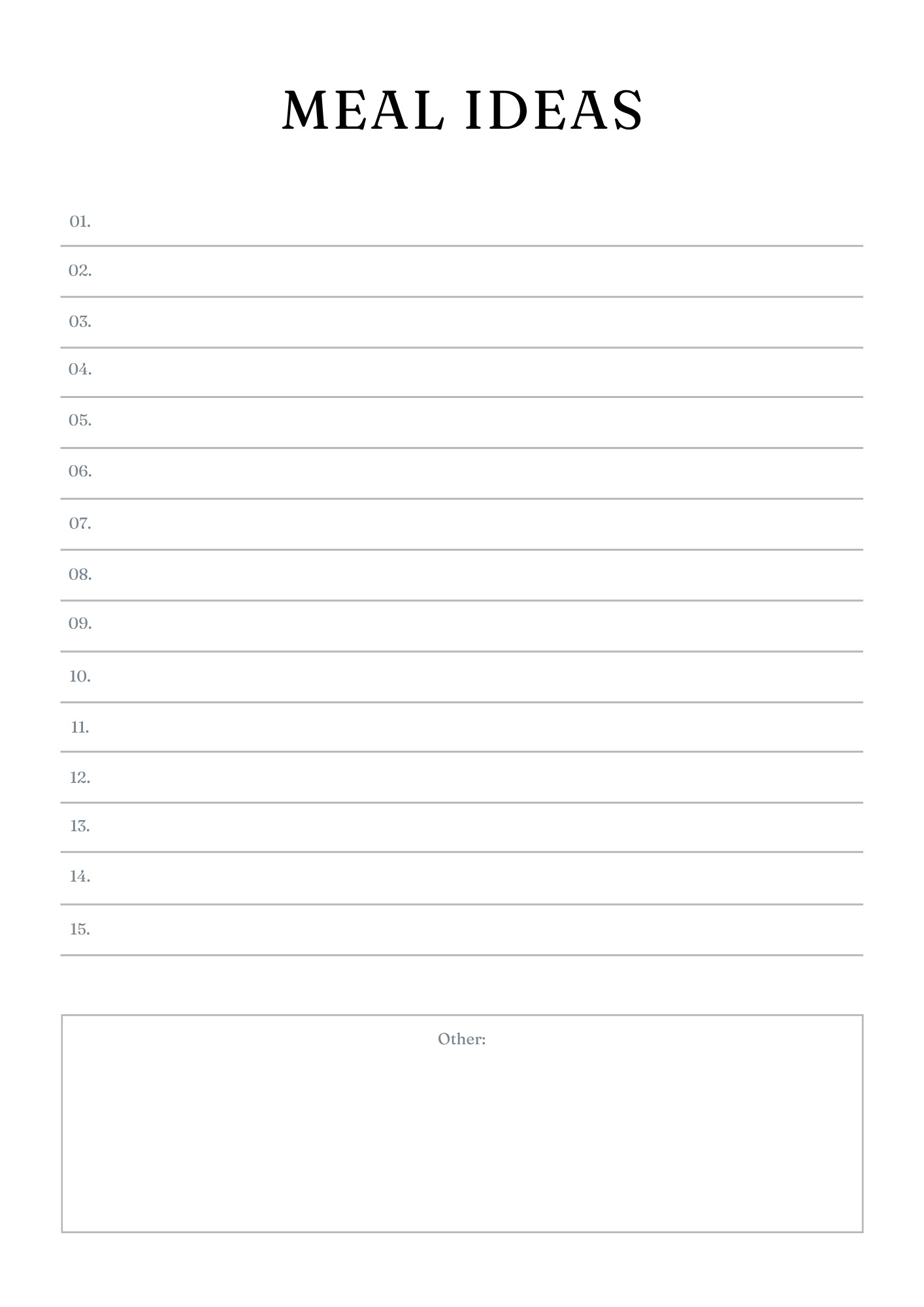 Ultimate Fitness Planner