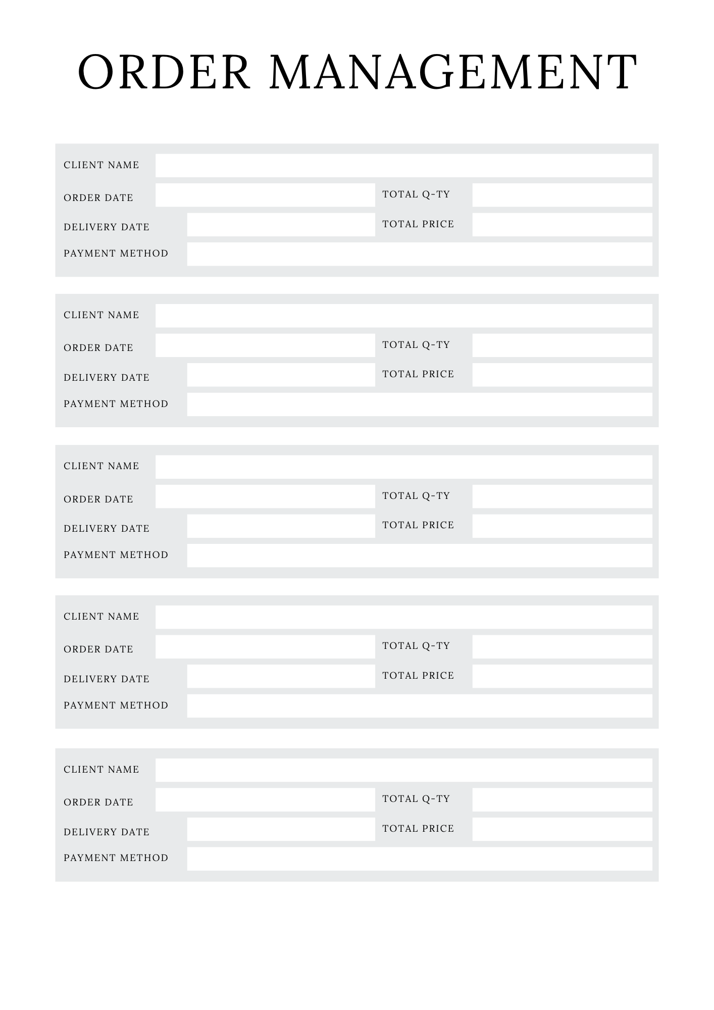 Shopify Success Planner