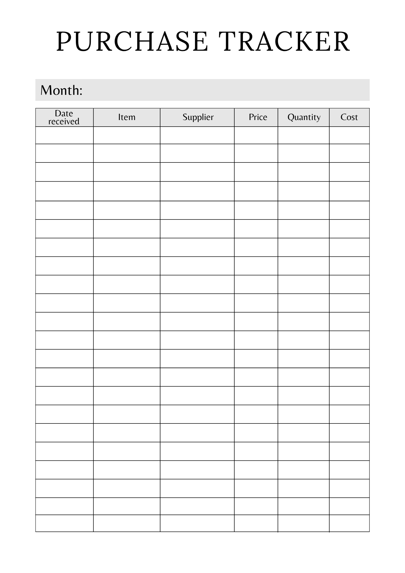 Etsy Shop Planner