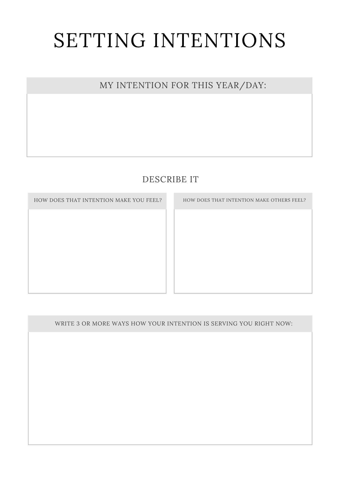 Law of Attraction Mastery Planner