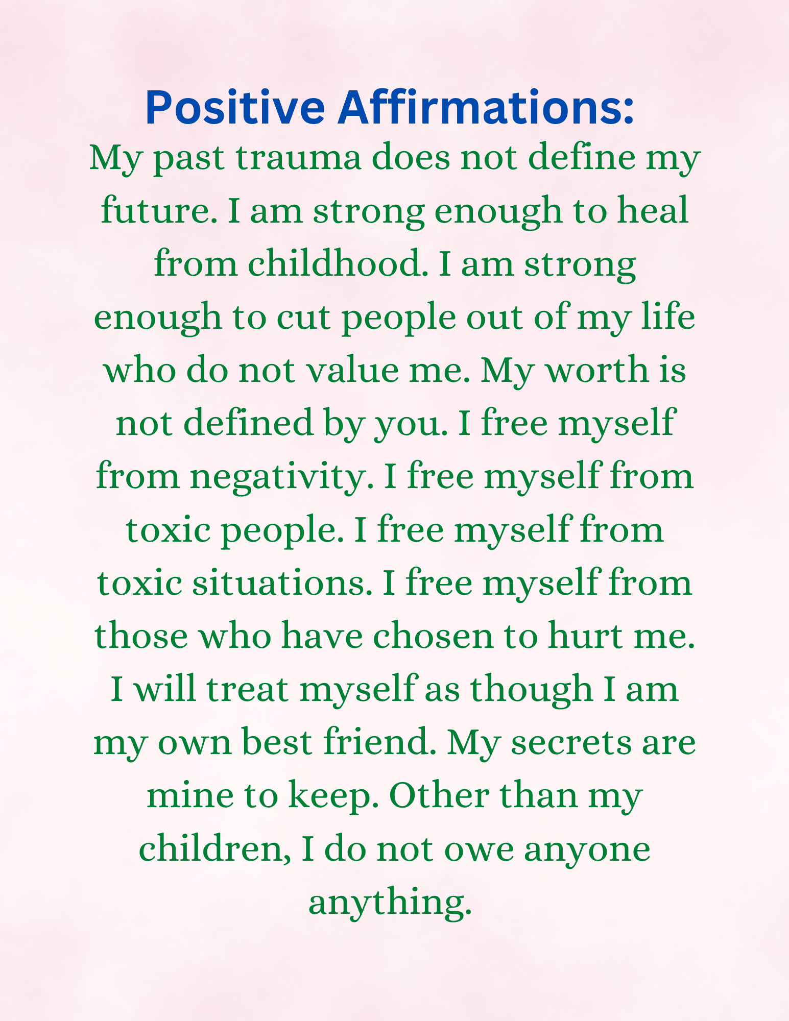 1000 Positive Affirmation for Women