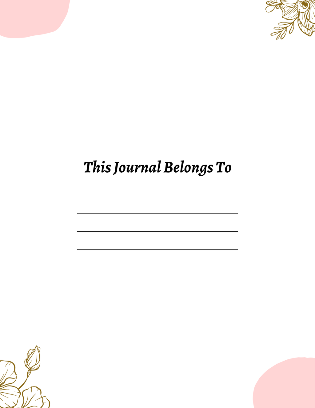 Bliss Gratitude Journal