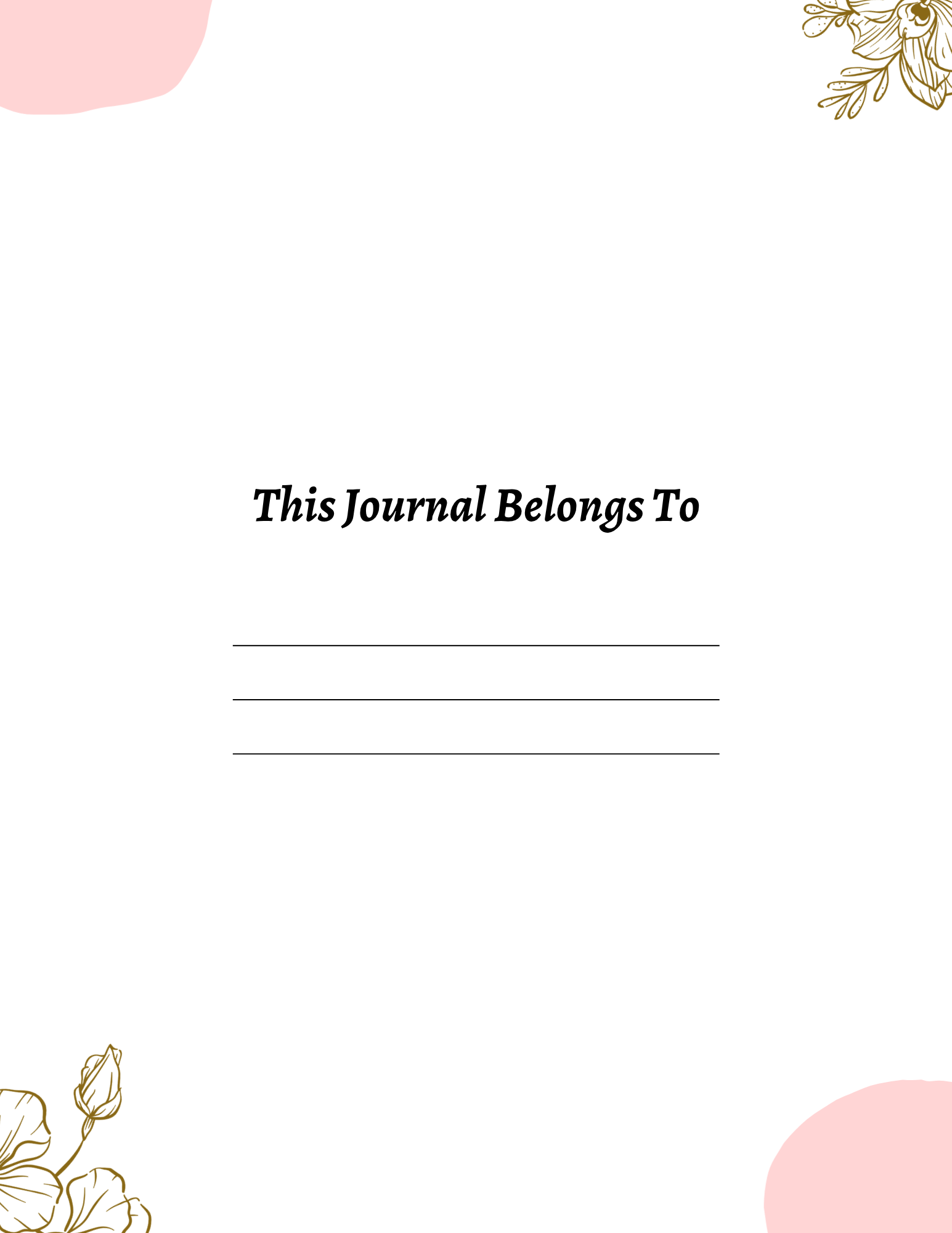 Bliss Gratitude Journal