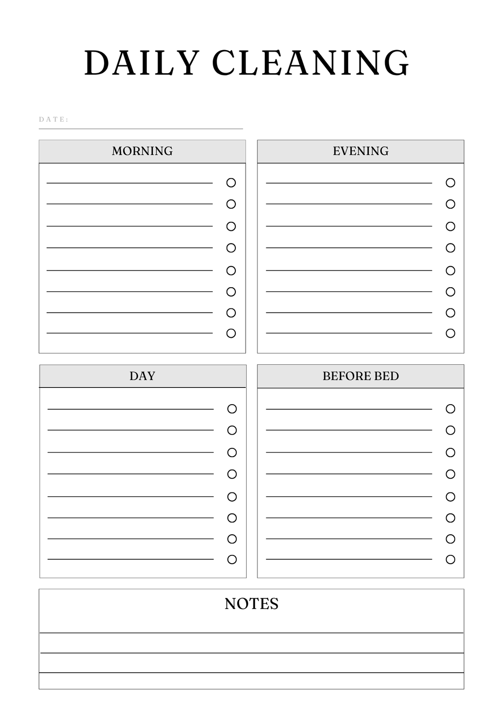 Ultimate Decluttering & Cleaning Planner