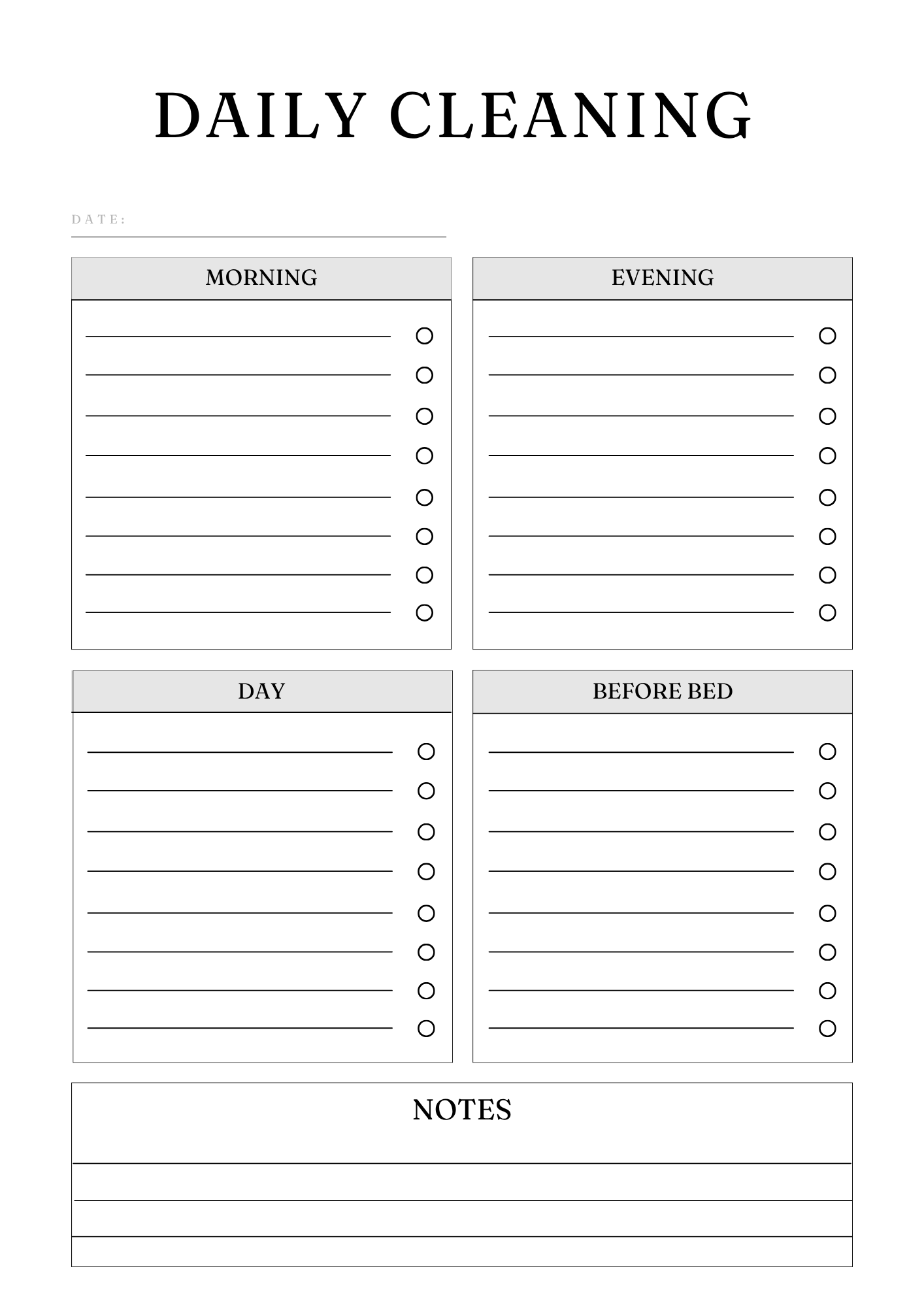 Ultimate Decluttering & Cleaning Planner