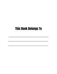 Self Control Activity Book