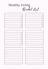 Healthy Living Journal