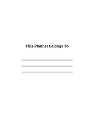 Mental Health Planner 56 Colorful