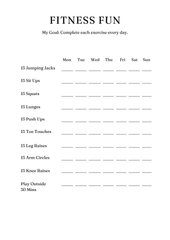 Ultimate Fitness Planner