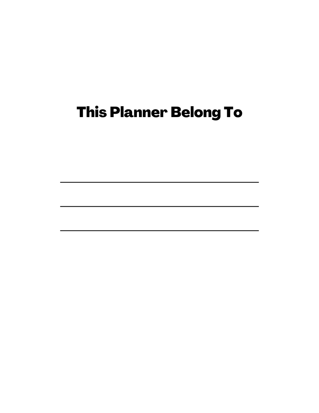 Essential Moving Planner