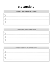 Anxiety Journal