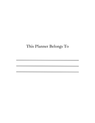 End of Life Planner