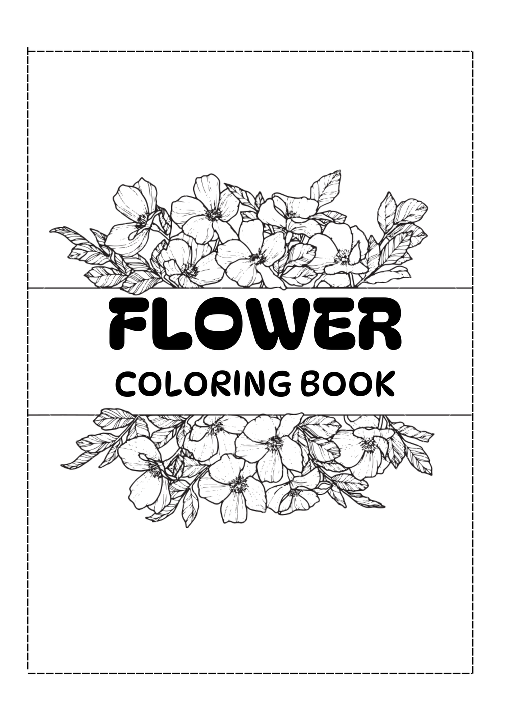 Vibrant Floral Coloring Set