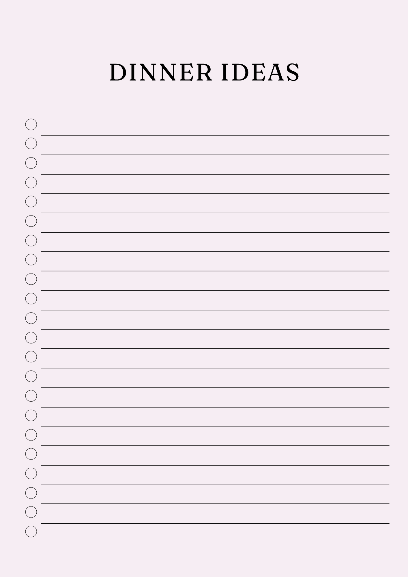 Ultimate Nutrition Wellness Planner