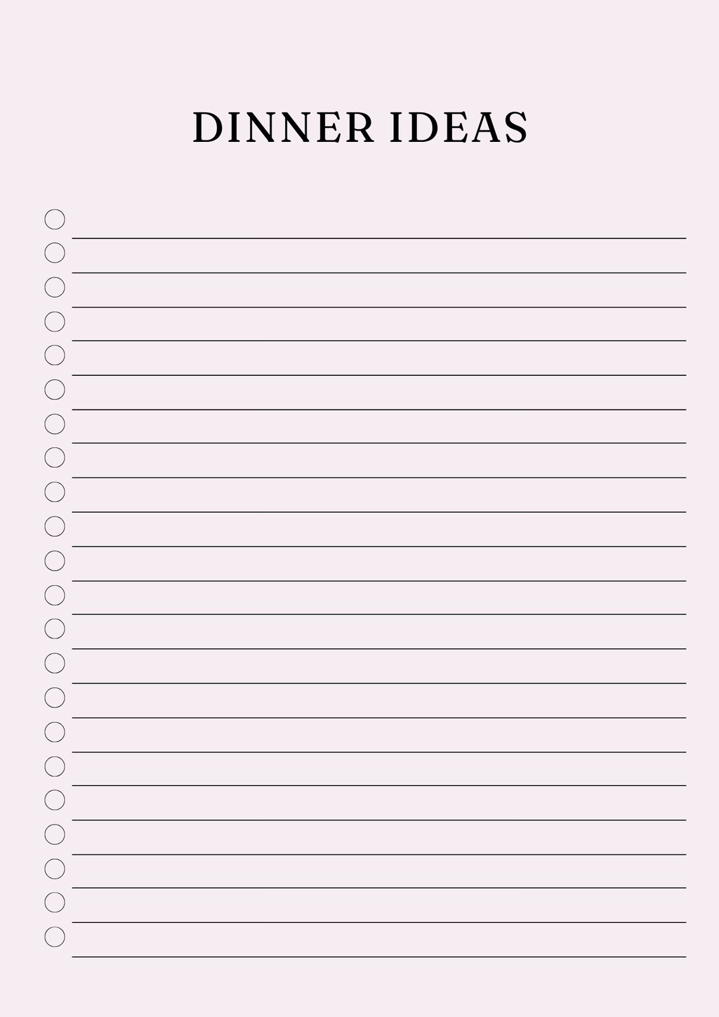 Ultimate Nutrition Wellness Planner