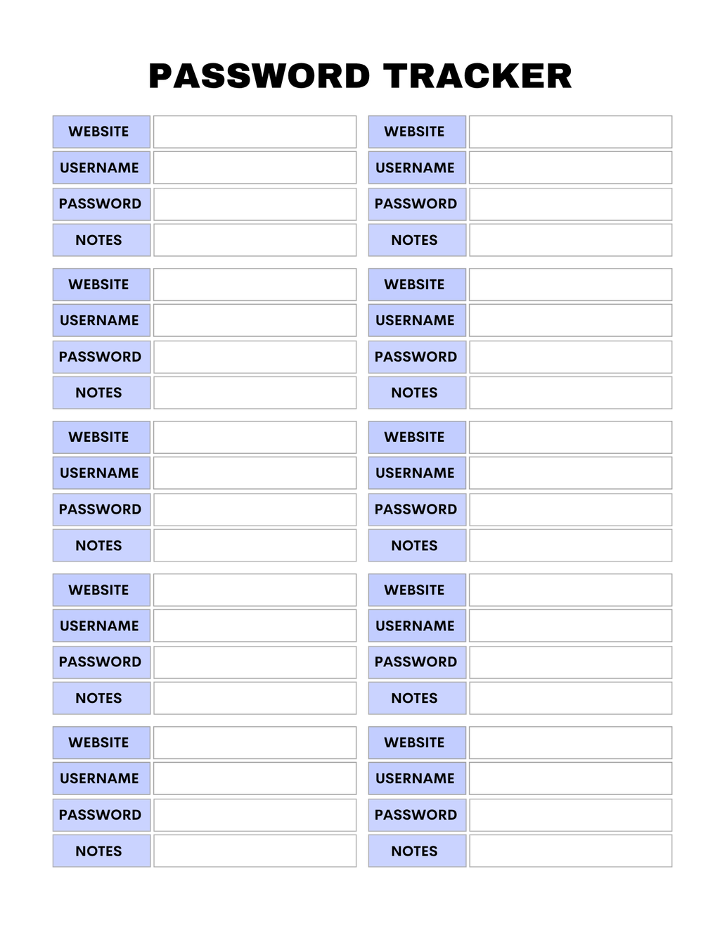 Work From Home Planner