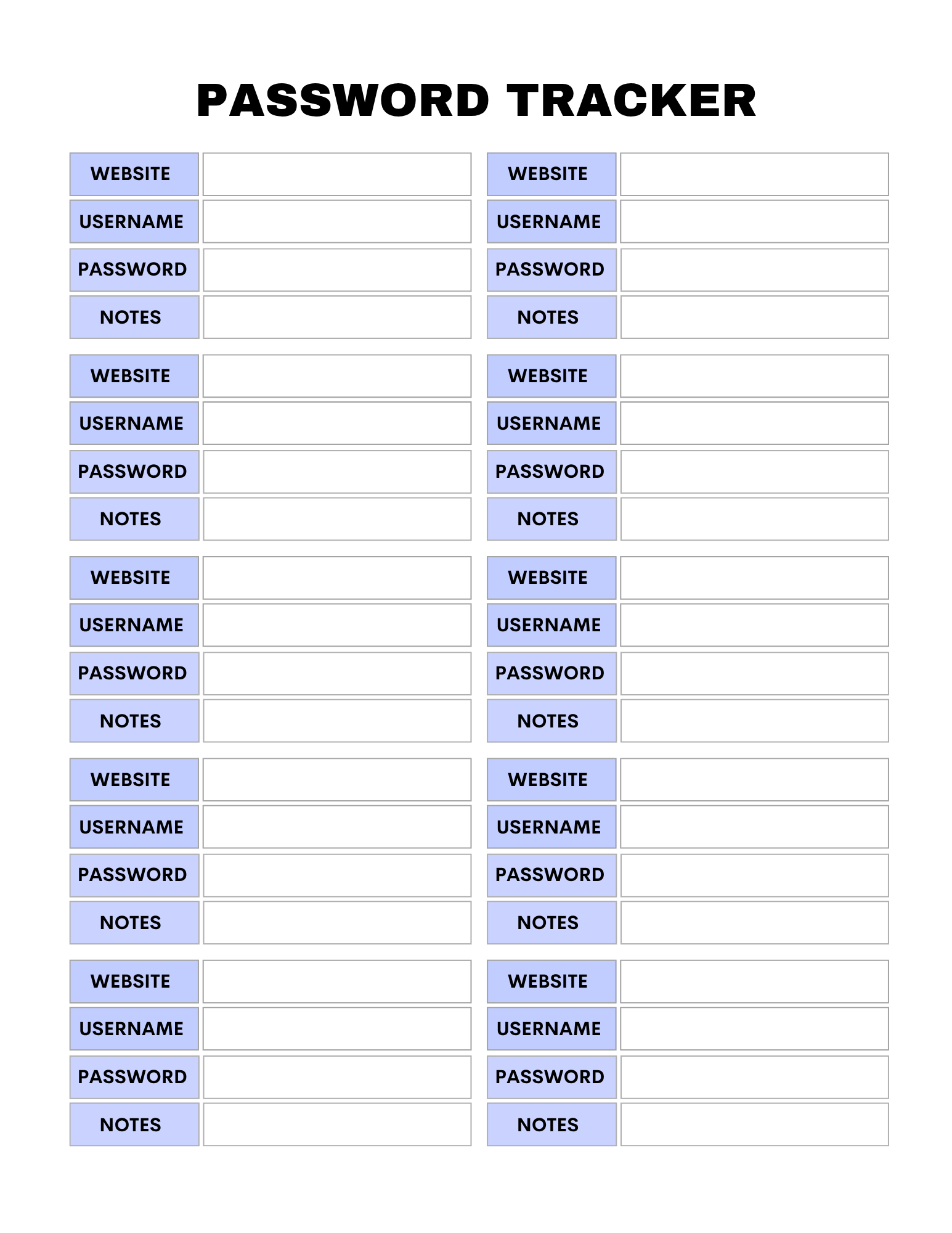 Work From Home Planner